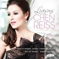 Album cover: Liaisons — Mozart, Haydn, Cimarosa, Salieri Arias